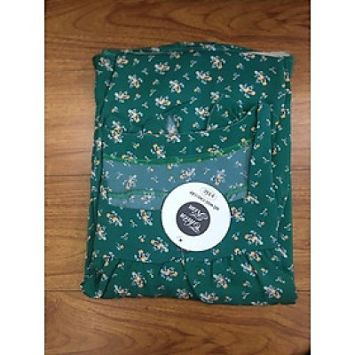 Đồ bộ nữ,đồ ngủ mặc nhà lửng vải lụa mango BL 115 họa tiết hoa nhí dễ thương size 45-57kg.