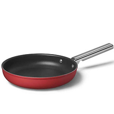 Chảo Smeg CKFF2401RDM màu đỏ 24cm Hàng chính hãng