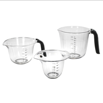 KitchenAid - Bộ ca đong dung tích màu đen - 3 cái