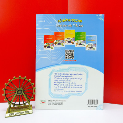 Combo 4 sách hướng dẫn học lập trình Scratch cho học sinh lớp 5