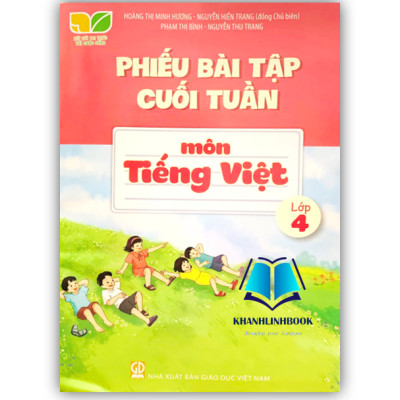 Sách - Combo Phiếu Bài Tập Cuối Tuần Toán - Tiếng Việt - Tiếng Anh Lớp 4 (3 Quyển)