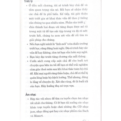 Nói Chuyện Triết Bên Bàn Ăn