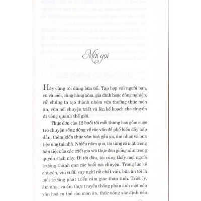 Nói Chuyện Triết Bên Bàn Ăn