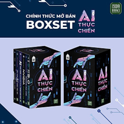 Sách - Combo 6 cuốn: AI 5.0 + AI trong công việc + DeepSeek - ChatGPT (thực chiến) + NVIDIA Cỗ máy tư duy + AI Giáo Dục
