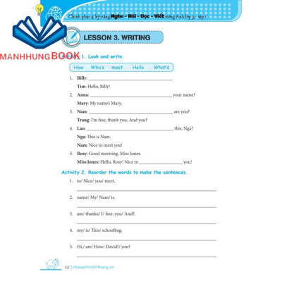 Sách - Chinh phục 4 kỹ năng tiếng anh Nghe - nói - đọc - viết lớp 3 tập 1