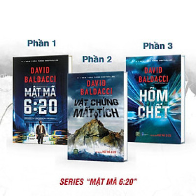 Combo 3 cuốn: Mật Mã 6:20 + Vật Chứng Mất Tích + Hõm Chết