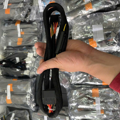 Giắc DSP/ampli, kết nối màn hình nguyên bản cho xe VOLKSWAGEN, độ loa Plug N Play.