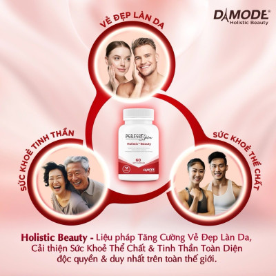 Viên uống trắng sáng da HOLISTIC DAMODE lọ 60 viên