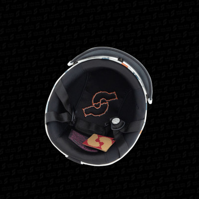 ƯU ĐÃI - Mũ bảo hiểm lỗ thông gió hoa văn chính hãng NÓN SƠN AMP-TR119