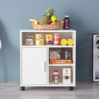 Tủ phòng ăn bằng gỗ kiểu dáng nhỏ gọn SMLIFE Derrick