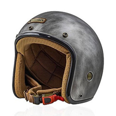 MŨ BẢO HIỂM CỔ ĐIỂN 3/4 BULLDOG PERRO 4U RETRO - GARA 20