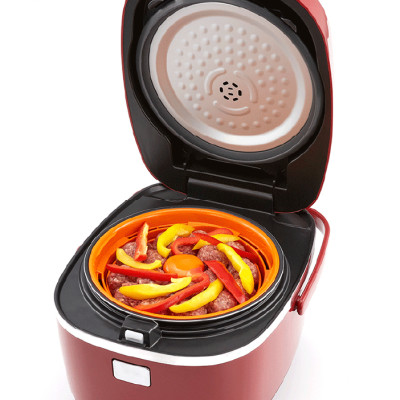 HÀNG CHÍNH HÃNG: Nồi cơm điện Tiger dung tích 1.0l  JBX-A10W màu đỏ