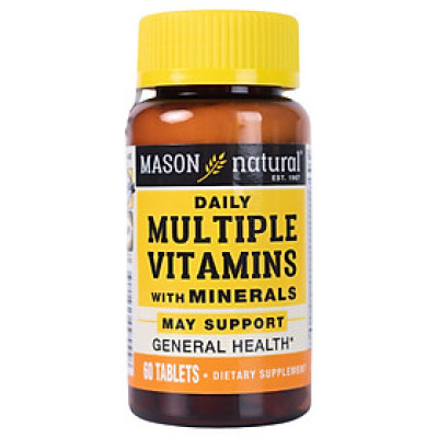 Mason Natural Daily Multiple Vitamins With Minerals - Đủ năng lượng cho 1 ngày năng động