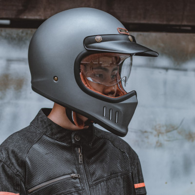 MŨ BẢO HIỂM FULLFACE CỔ ĐIỂN BULLDOG DOGO (KHÔNG KÈM MÁI CHE) - GARA20