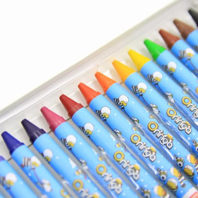 Sáp Màu Hồng Hà Oringa 24 Màu 8107