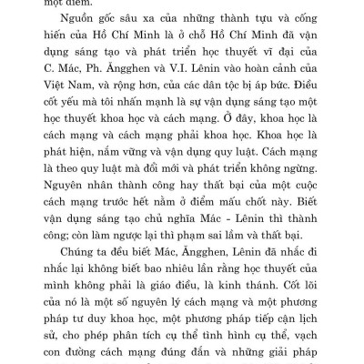 Hồ Chí Minh - Quá Khứ, Hiện Tại Và Tương Lai