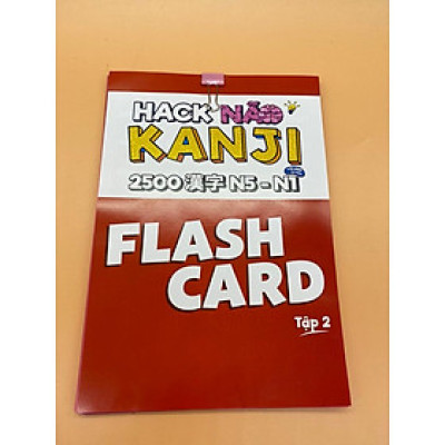 Flashcard Hack Não Kanji Tập 2
