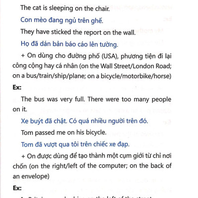 Giới Từ Trong Tiếng Anh