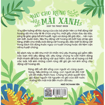 Giữ cho rừng mãi xanh - Tập 1