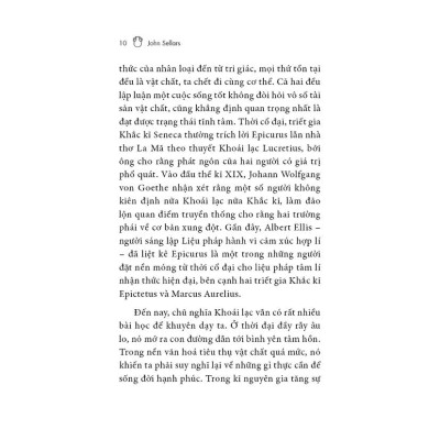 Sách Chủ Nghĩa Khoái Lạc 101 – Phương Thuốc Hạnh Phúc Của Epicurus | John Sellars | NXB Thanh Niên | San Hô Books