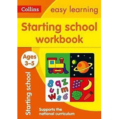 Collins Easy Learning Preschool - Starting School WorkBook Ages 3-5