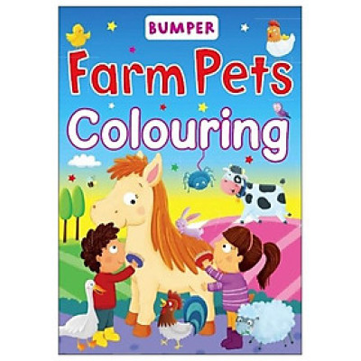 Bumper Farm Pets Colouring