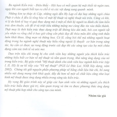 Giáo Trình Cơ Sở Mỹ Thuật Dành Cho Sinh Viên Kiến Trúc - Tập 2 (Tái bản)