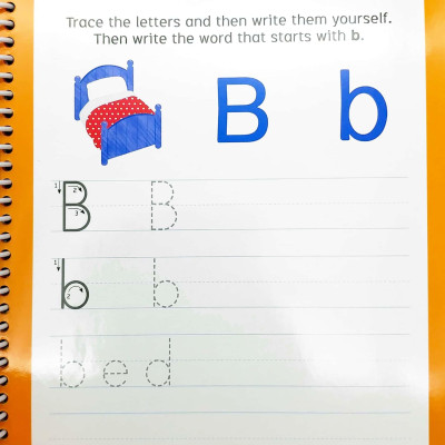Little Genius Write And Wipe Bind Up - First Words