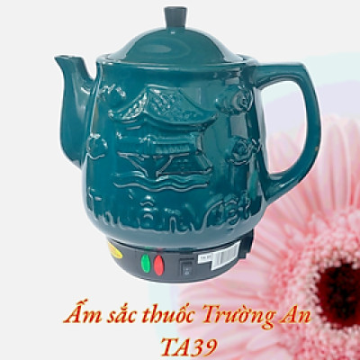Ấm sắc thuốc Trường An TA39 Rêu - Gốm sứ cao cấp  - Điện gia dụng - Hàng chính hãng
