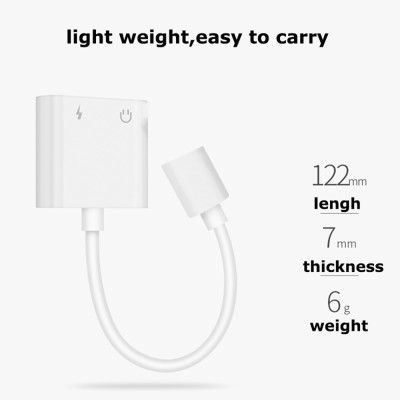 Cáp chia 2 đầu tai nghe và sạc cho iphone - miếng lót chuột