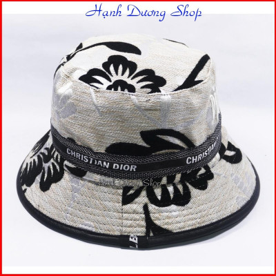 Mũ Bucket Thời Trang Cao Cấp, Họa Tiết Bắt Mắt, Màu Sắc Thời Thượng, Chất Vải Dày Dặn