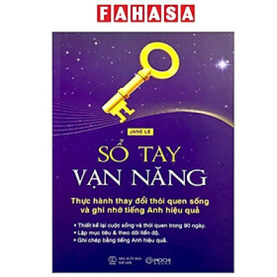 Sách - Sổ Tay Vạn Năng - Thực Hành Thay Đổi Thói Quen Sống Và Ghi Nhớ Tiếng Anh Hiệu Quả