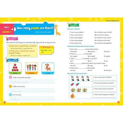 Sách - Chinh Phục 100 Cấu Trúc Ngữ Pháp Tiếng Anh Tiểu Học - Tập 2 - Megabook