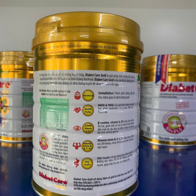 Combo 4Hộp Sữa Bột Diabet Care Gold 900g – Giải Pháp Dinh Dưỡng Cho Người Tiểu Đường