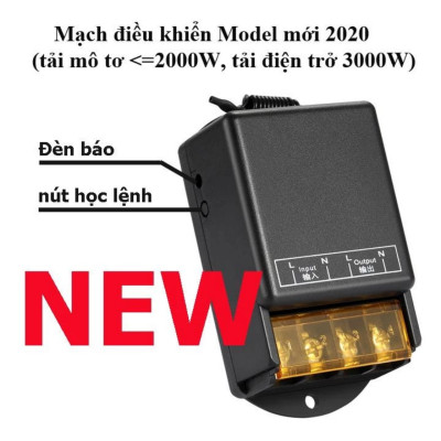 Công Tắc Điều Khiển Từ Xa 220V - 100M 30A: Loại Tốt, Công Suất Lớn, Xuyên Tường