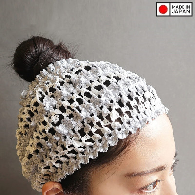 Khăn mũ trùm đầu khi tắm Towa Sangyo - Bản rộng - Made in Japan