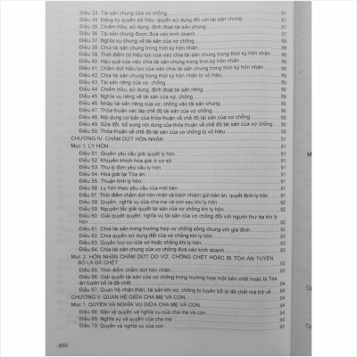 Thủ Tục Kết Hôn, Ly Hôn, Chế Độ Tài Sản Và Chia Tài Sản Chung Của Vợ Chồng Và Bộ Mẫu Chương Trình Điều Hành Phiên Tòa Dân Sự Sơ Thẩm, Phúc Thẩm (mới nhất) 