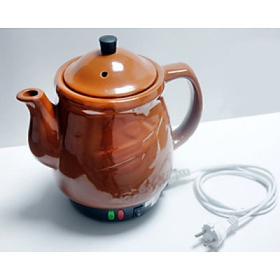 Ấm sắc thuốc Trường An TA 37 Nâu - Siêu thuốc - Siêu điện - Ấm sắc thuốc bằng điện -  Dụng cụ nấu thuốc  -Hàng Việt Nam chính hãng