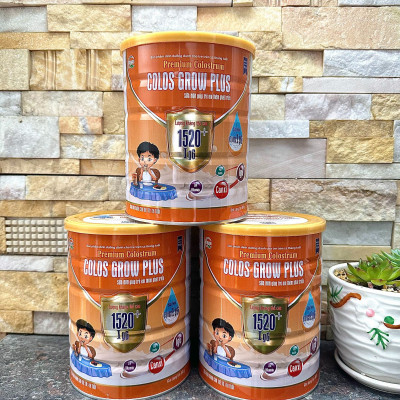 Sữa Non Colos GrowPlus Dành Cho Trẻ Biếng Ăn, Thấp Còi, Tiêu Hóa Kém và Phát Triển Chiều Cao - Lon 400g/ 800g