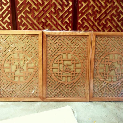 Bộ bàn thờ chung cư bằng gỗ sồi + ám khói
