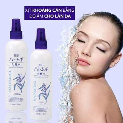 Xịt Khoáng Trắng Da Reihaku Hatomugi Mist Lotion (Chai 250 mL)
