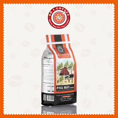 [SỐ 1 COFFEE] Cà Phê Nguyên Chất ESPRESSO Pha Máy Từ Những Hạt Cà Phê Ngon Thượng Hạng, Sạch 100% Vị Thanh Tao, Tinh Tế, Đạt Tiêu Chuẩn Xuất Khẩu - Túi  500gam