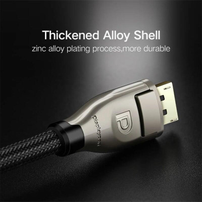 Ugreen UG30120DP107TK 2M Màu Đen Cáp 2 Đầu Displayport V1.2 cao cấp hỗ trợ 4K*2K 60GHz - HÀNG CHÍNH HÃNG