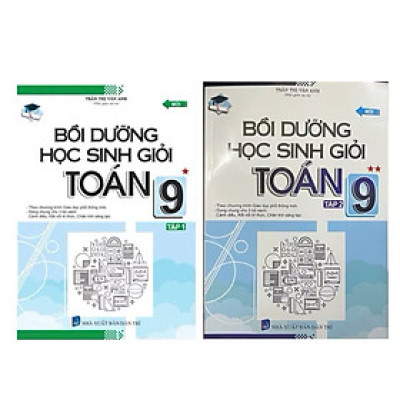￼Sách - ( Conbo 2 tập )  Bồi dưỡng học sinh giỏi toán 9 (dùng chung cho 3 bộ sgk)