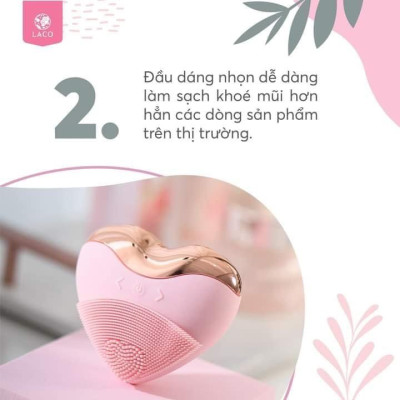 Máy rửa mặt Laco Luxury Chính hãng - Rửa sạch sâu, mát xa, nâng cơ
