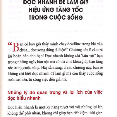 Sách - Speedreading - Bí Kíp Đọc Hiểu Tốc Độ Cao