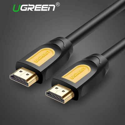 Ugreen UG10130HD101TK 3M màu Vàng Cáp tín hiệu HDMI chuẩn 2.0 hỗ trợ phân giải 4K * 2K 60hz - HÀNG CHÍNH HÃNG