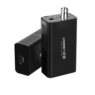 Bộ chuyển đổi HDMI to SDI cho máy tính, máy quay phim Ugreen 40966 -Hàng Chính hãng