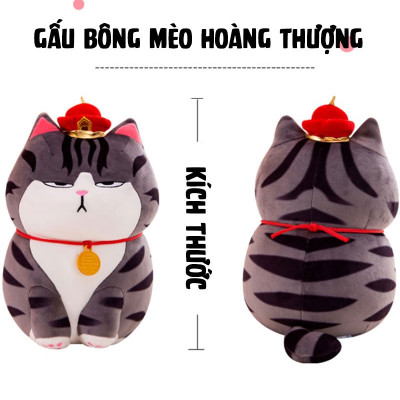 Gấu Bông Mèo Hoàng Thượng Cao Cấp