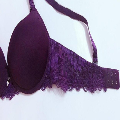 Áo lót nữ nâng ngực trơn quai ren AL912